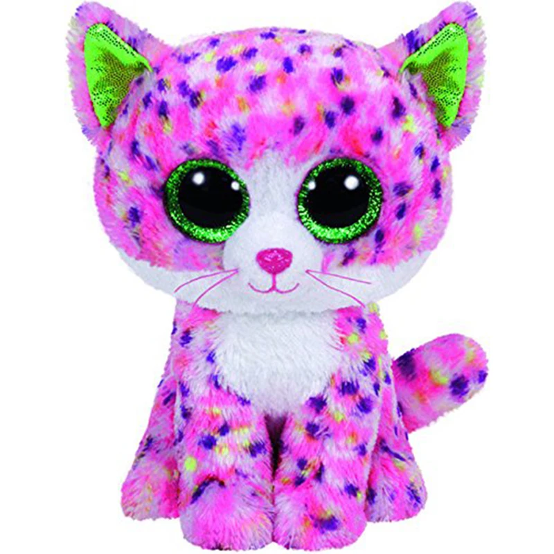 

Ty Boos Animals Sophie Pink Polka Dot Cat Plush Toy 15cm