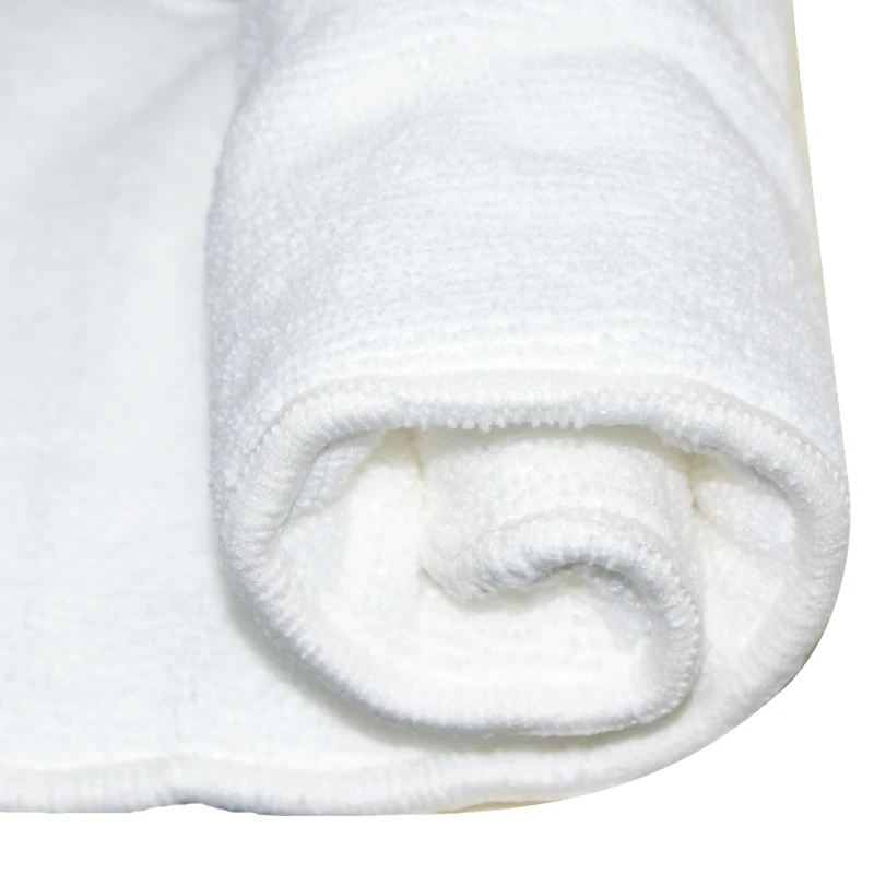 Пороро белый цвет супер абсорбент микрофибра ткань для многоразового использования детская ткань пеленки