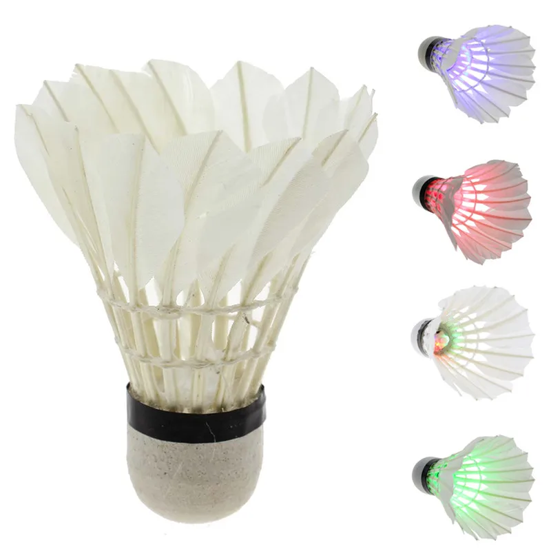 

1Pc LED Lighting Dark Night Colorful Birdies Badminton Shuttlecocks
