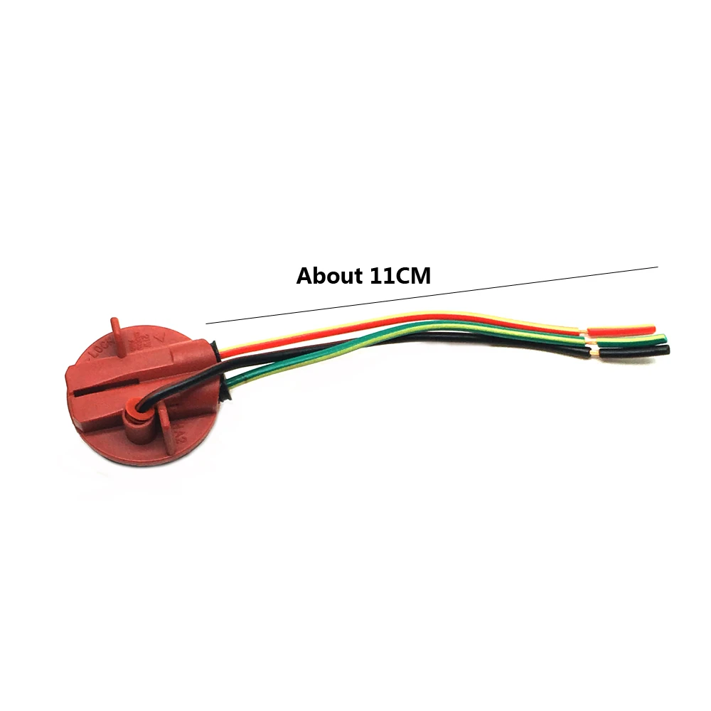 200PCS cable 1157 BAY15D Connector adapter Female Car Light Cable PY215W Automotive Bulb Socket LED Bulbs Wire relay harness