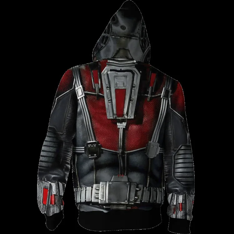 Avengers Endgame 3D Printed Cosplay Costume Hoodies Sweatshirt Avengers 4 Ant-Man Superhero Unisex Zipper Jacket Coat Cool Tops