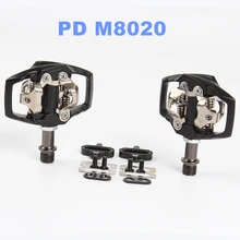 SPD Pedales Bicicleta MTB Mountain Bike Pedal Self-Lockings Clipless Pedals With Cleats Compatible For Shimano PD M8020 shimano pd m530 bike pedals racing mountain mtb bicycle pedals spd m530 cleats trail self locking clipless bicicleta parts