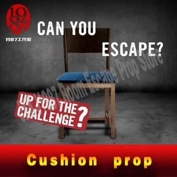 

Escape room reality game cushion props sit down to open lock chair prop from JXKJ1987 for real life room escape adventurer game