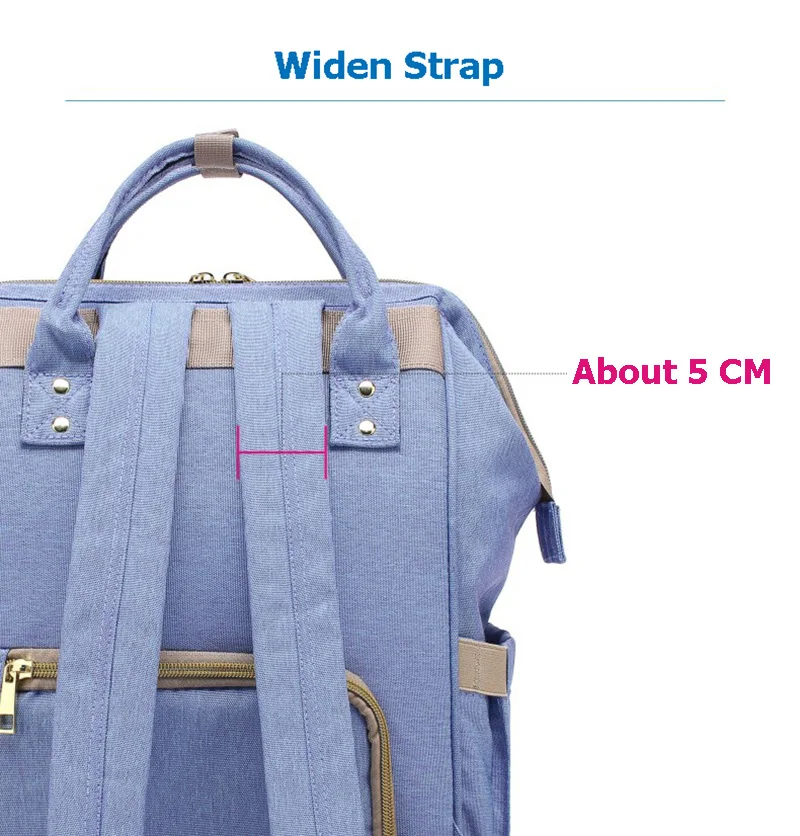 Mummy Maternity Nappy Bag Baby Care Large Capacity Diaper Bag Travel Backpack Designer Nursing Multifunction Mochila BB6030 (11)