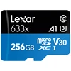 Lexar micro sd card High-Performance 633x UHS-I Memory cards 256GB Max 95M/s Class10 A1 3D 4K flash tf card mecard Micro sd kart ► Photo 2/6