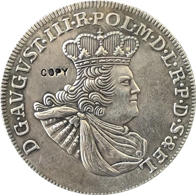 

1763 Poland coins COPY FREE SHIPPING 33mm