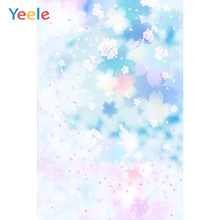 Yeele Illustration Art Painting Flowers Petal Photography Backgrounds Love Wedding Party Photographic Backdrops For Photo Studio fine art wedding photography