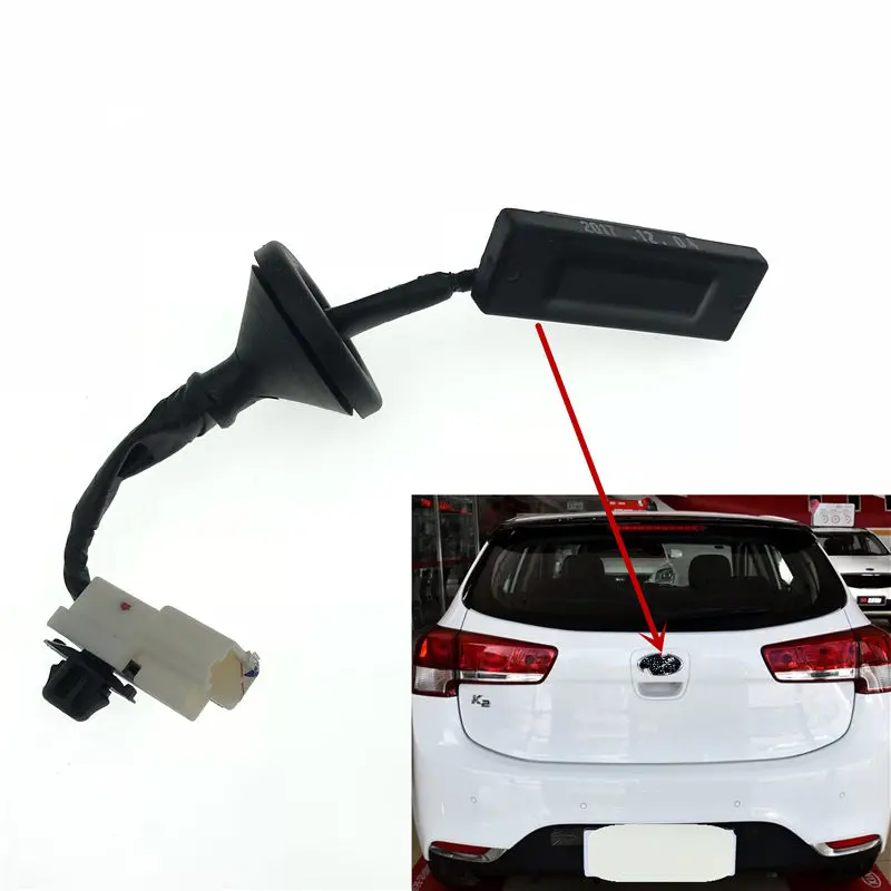 

BAGGING DOOR HANDLE for rio 2011-2016 81260-4X200 HANDLE ASSY TAIL LID SWITCH Trunk Switch With Wire For KIA K2 Trunk Switch