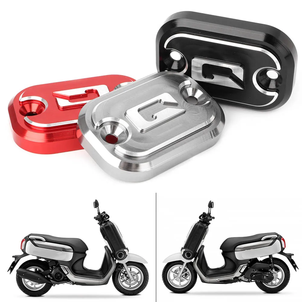 Coperchio Tappo Serbatoio Liquido Freno Anteriore Scooter Moto Alluminio Cnc Per Yamaha Qbix 125 2017 2018