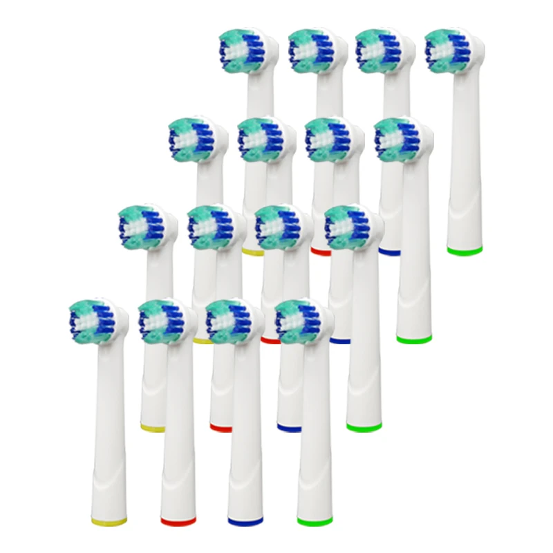 

16PCS Replacement Toothbrush Heads for Oral-B Braun Triumph Professional Care Replaceable Electric Toothbrush Sensitive Nozzles