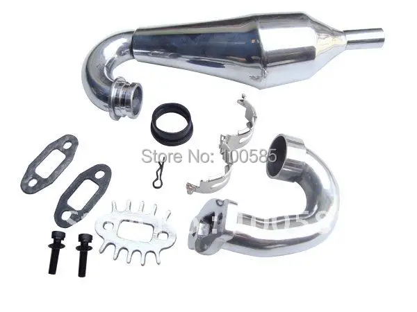 

Free Shipping***Promotion*** - KM Ghost Tuned Pipe Exhaust for 1/5 HPI KM RV RC Baja 5B 5t 5sc