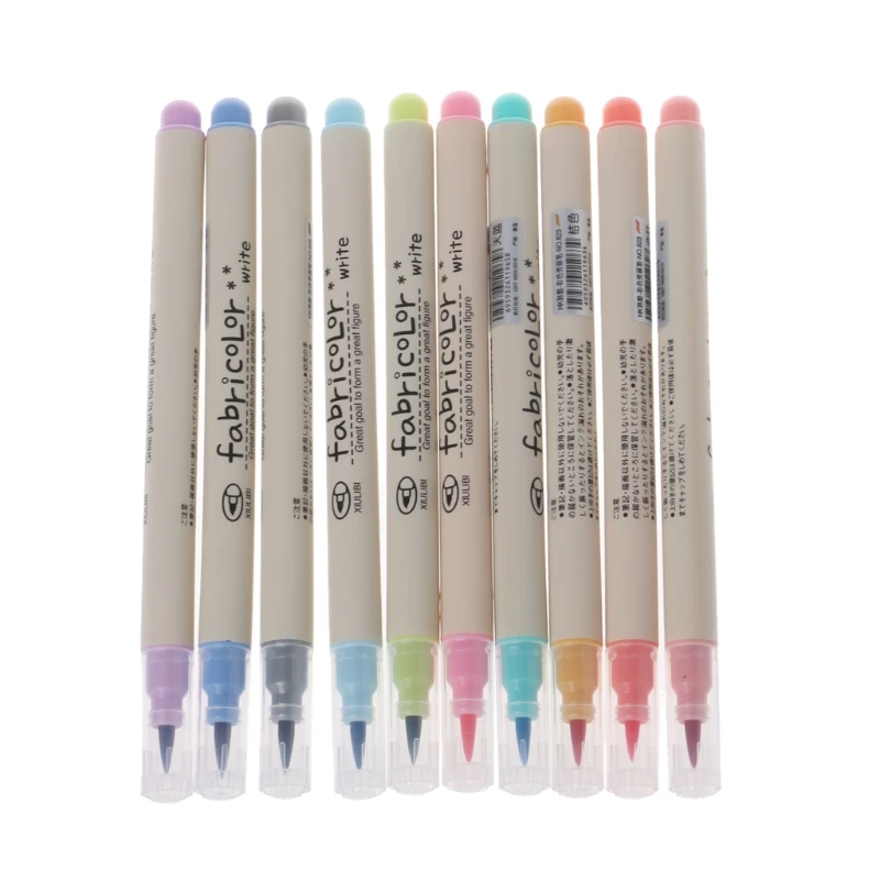 

10 Colors Watercolor Marker Pen Soft Brush Calligraphy Sketch Drawing Painting