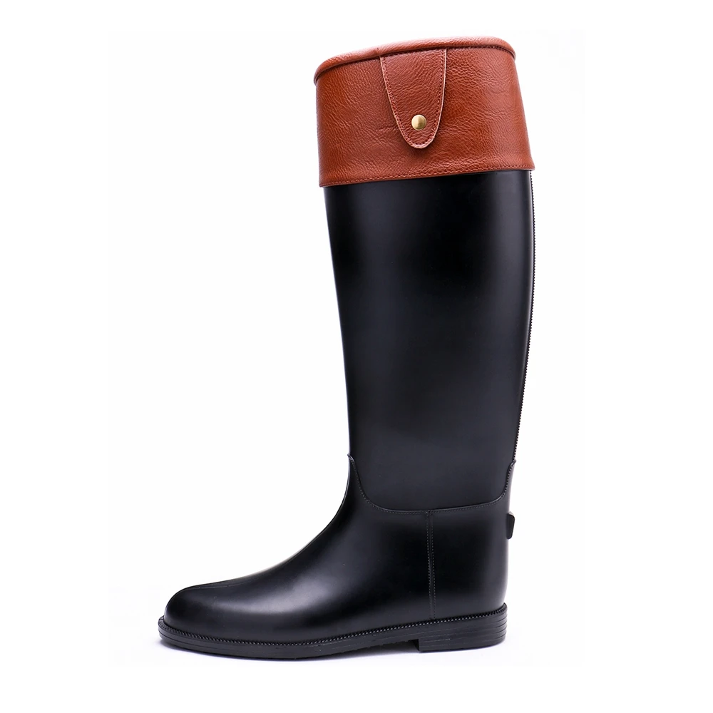 TONGPU женские сапоги для верховой езды до колена Wellingtons водонепроницаемые
