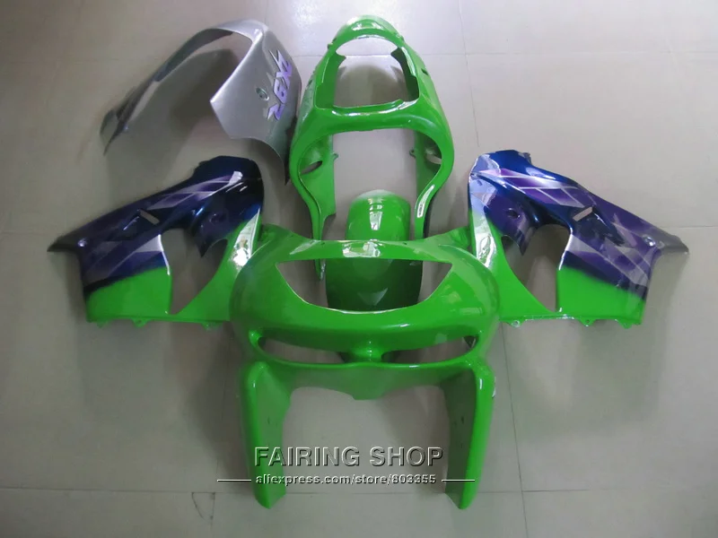 Kawasaki Ninja zx9r 1998 синий