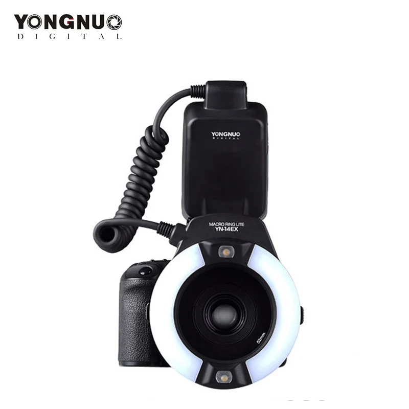 Yongnuo YN 14EX YN14EX TTL макро кольцо Lite Вспышка Speedlite для Canon 5D Mark II III 6D 7D 60D 70D 700D 650D 600D|yongnuo