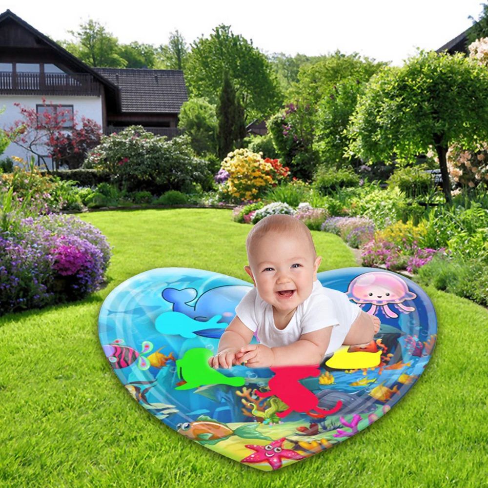 ocean tummy time baby mat
