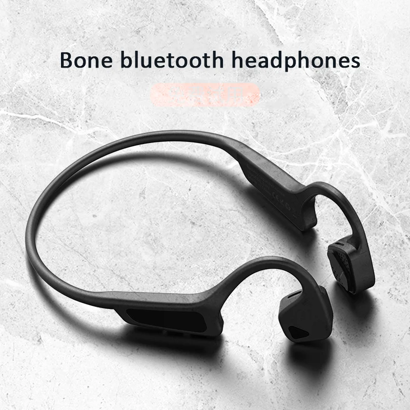 Bluetooth 5,0 G18 беспроводные наушники костной проводимости наушники для спорта на открытом воздухе гарнитура с микрофоном гарнитуры громкой связи