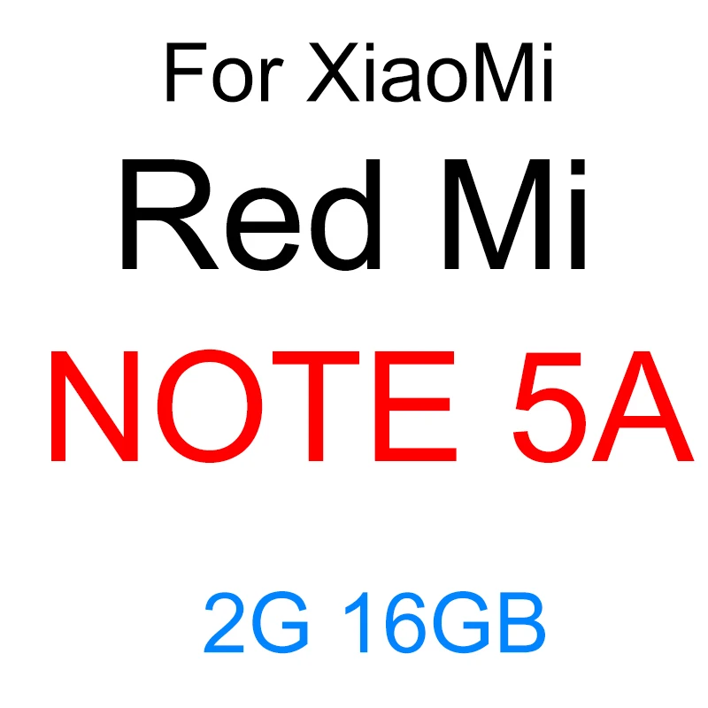 Защитное стекло для Xiaomi Redmi Note 5 5A Prime 6A note 6 pro, закаленное стекло для Redmi 5 plus 6A note 7 pro 6, защита экрана - Цвет: RedMi note 5A