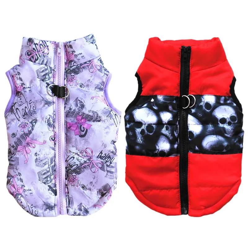 

Warm Pet Clothing Winter Bow Knot Thickened Vest For Small Dog Coat Jacket Puppy Outfit Pet Clothes Costume Apparel Chihuahua
