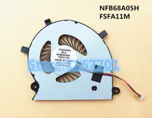 Original novo Laptop/Notebook Ventilador de Refrigeração da CPU Para Toshiba Satellite P50 P50W P50W-B P55 P55W-B BLS NFB68A05H FSFA11M
