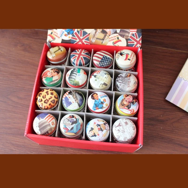 Download Aliexpress.com : Buy Mini Vintage Round Tin Box Cookies ...