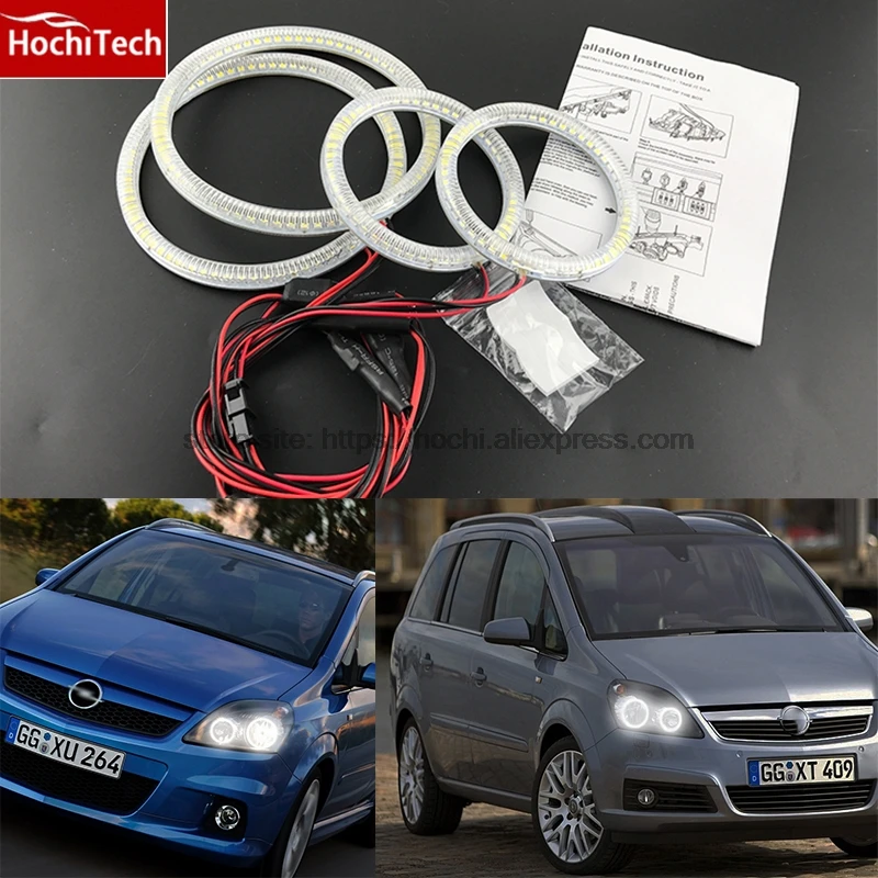 HochiTech Ultra bright SMD white LED angel eyes 2000LM 12V halo ring