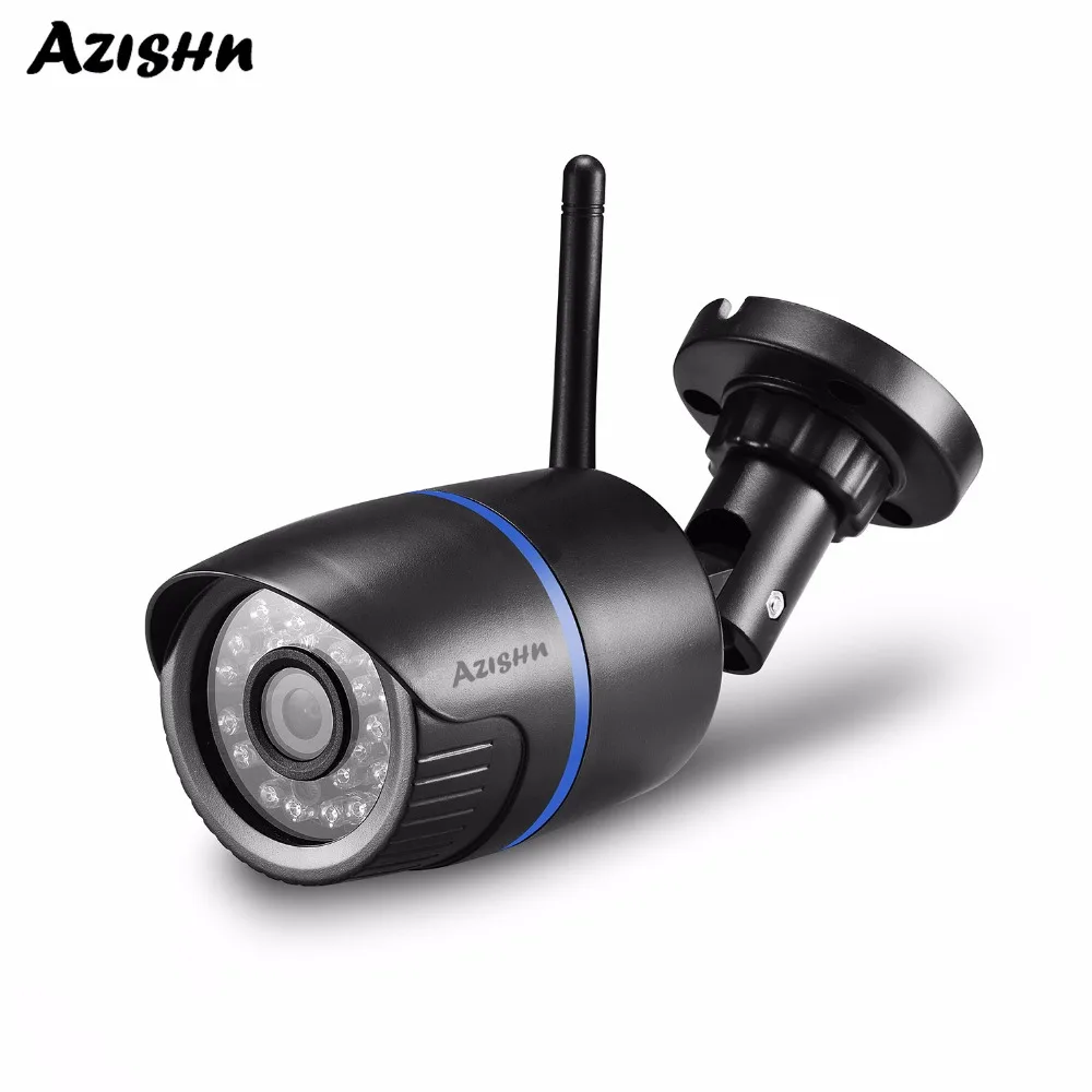 IP-камера AZISHN HD 1080P 960P 720P с поддержкой Wi-Fi и слотом для SD-карты | Безопасность защита