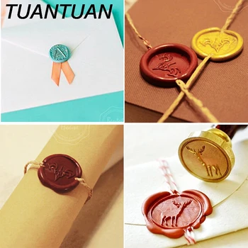 

TUANTUAN Wedding Invitation New Vintage Classic Seal melts Sealing Wax Sticks Seal Sealing Wax Stick Stamp For Letters