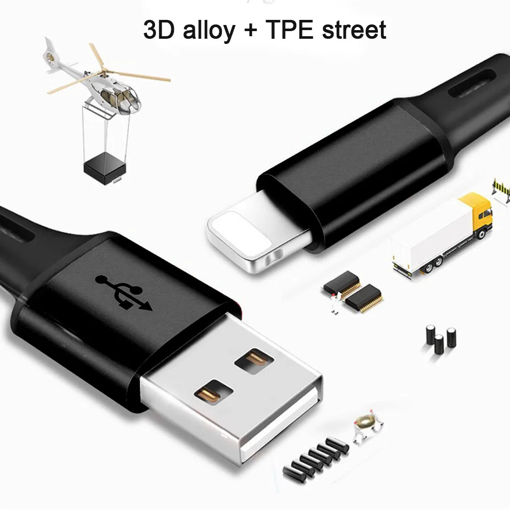 Зарядный кабель Lighting Micro usb type C для samsung Xiaomi huawei IPhone 7 8 6 S Plus X XS нейлон 3 в 1 зарядного