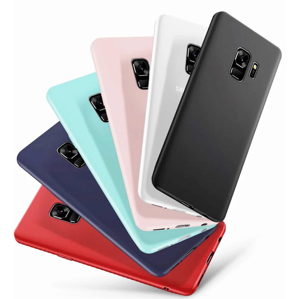 

Soft TPU Matte Cover For Samsung Galaxy S8 S9 S10 Plus S10e Case For Samsung S6 S7 Edge S10 5G Conque On Samsung Note 8 9 Case