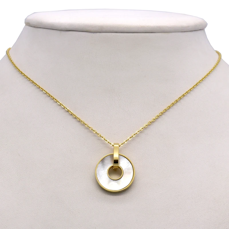 Женская Цепочка Из Нержавеющей Стали Под розовое золото|necklace women|pendant necklacewomens gifts |