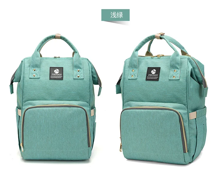 Fashion Mummy Diaper Bag Backpack Multifunction Maternity Nappy Bag Large Capacity Waterproof Travel Mom Organizer For Baby Care (25)