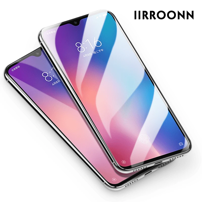 

2PCS/lot Tempered Glass For Xiaomi mi 6 8 9 SE lite mix max 2 3 Screen Protector For xiaomi 8 lite Mi 9 A2 lite Anti-blue light