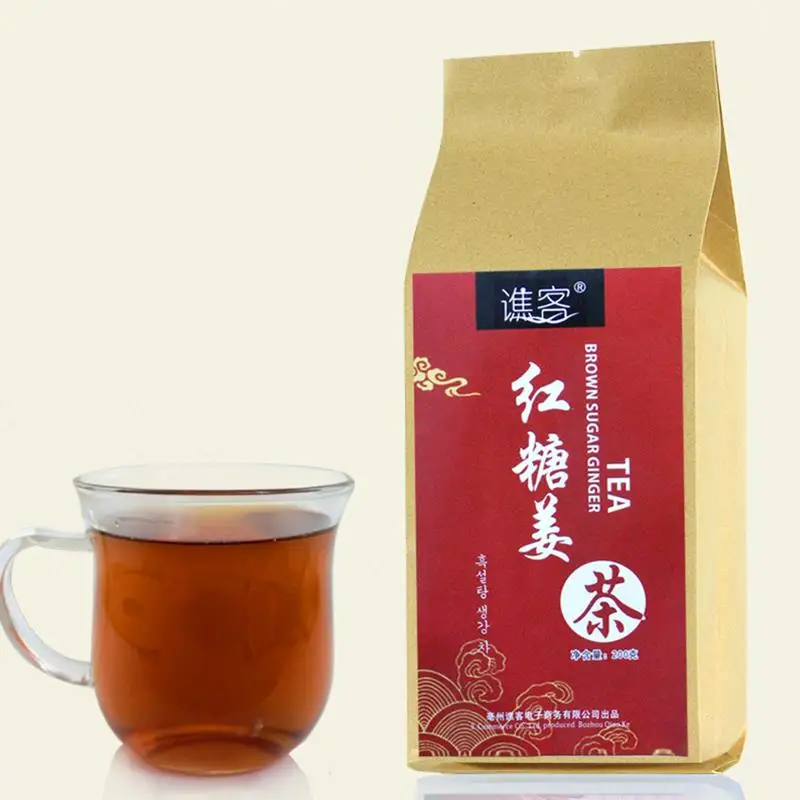 

200g Red Dates Black Sugar Ginger Tea  Warm Stomach Natural Herbs 25pcs Chinese Herbal Tea H5031-45