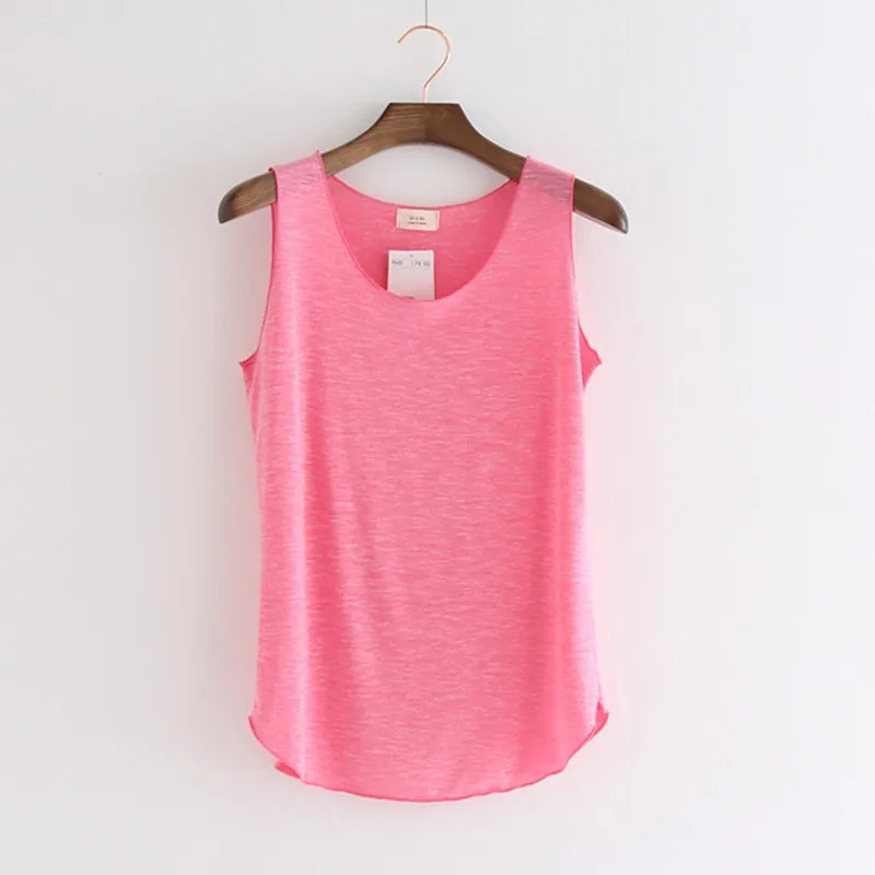 New arrival sweet women tank top multicolor cotton matiral U-neck fashion hot sexy tops club high street style tops for ladies