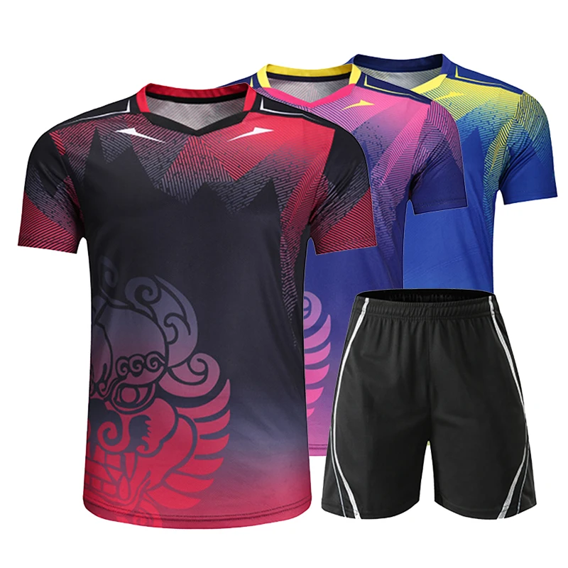 New Quick dry Badminton t shirt Men/Women's , sports badminton clothes ,Table Tennis t shirt