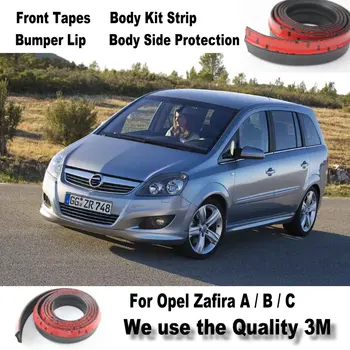 

Car Bumper Lips For Opel Zafira A / B / C For Chevrolet Zafira Tourer / Deflector Body Kit / Strip Skirt / Anti-Scratch Stickers