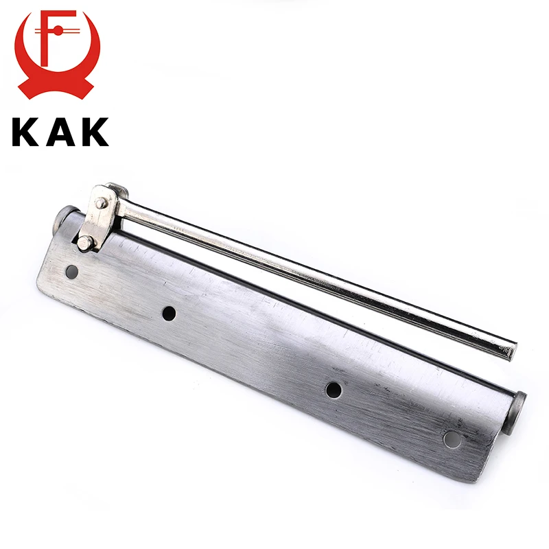 KAK Adjustable Door Closer Stainless Steel Automatic Door Spring Silver Tone Strength For Home Office Fire Rated Gate 40KG