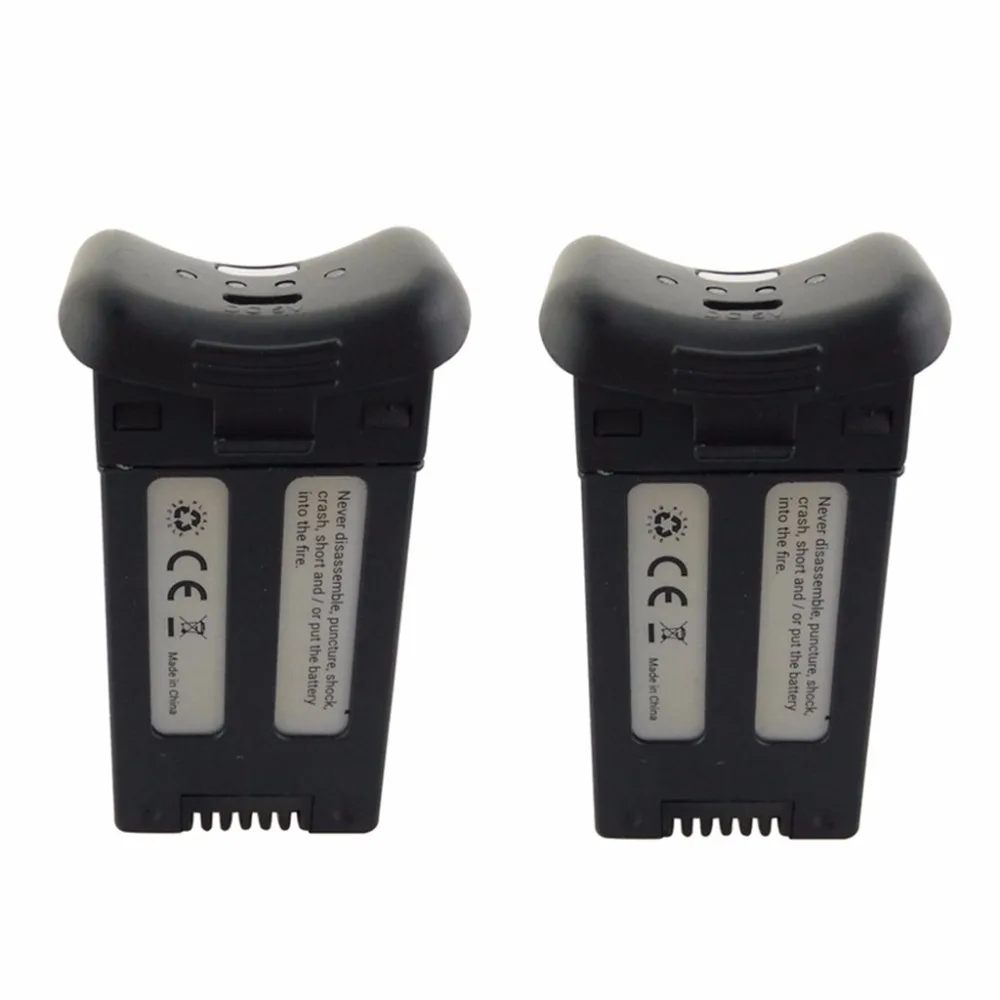 2 шт. SJRC S20W T25 3 7 V 1000mAh черная литиевая батарея для аксессуаров дрона | Игрушки и