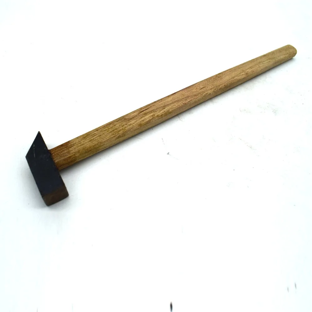 

Metal Hammer with Wooden Handle Multi-Function Jeweler Making Hand Tool