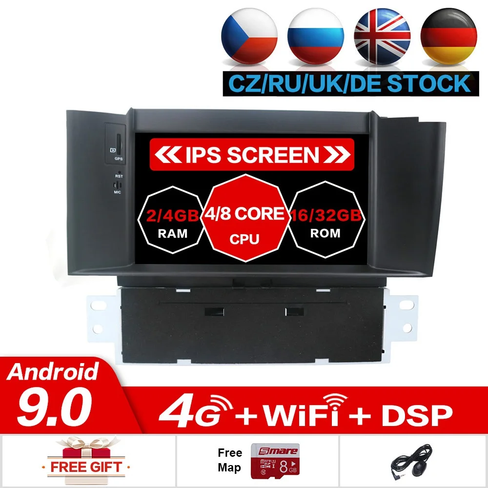 Android 9 PX5 ips Автомобильный gps навигатор dvd-плеер для Citroen C4 C4L DS4 2012- мультимедийный плеер головное устройство с радио магнитофон