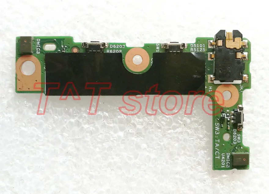 

original for Lenovo ThinkPad X1 Tablet 2nd switch power botton audio board LGF-1 SWITCH BD 448.04W43.0011 works free shipping