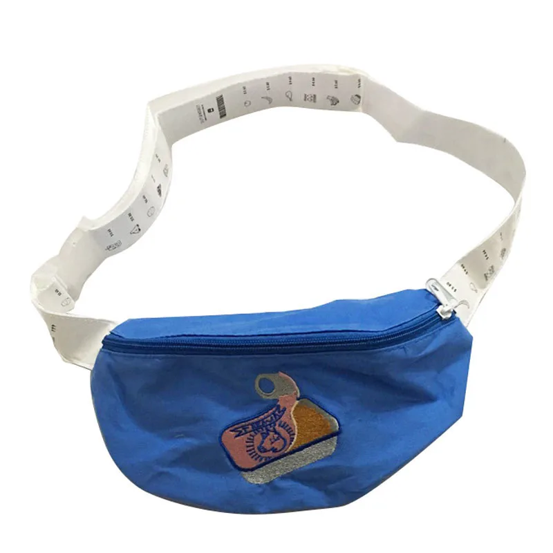 fashion Cute cartoon printing waist packs women fanny packs Korea and Japan style mini waist bag