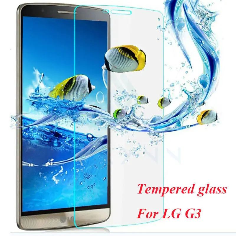 9H Hardness 2.5D Tempered Glass Film Anti oil anti scratch mobile film For LG G3 4 5 6 V10 20 K4