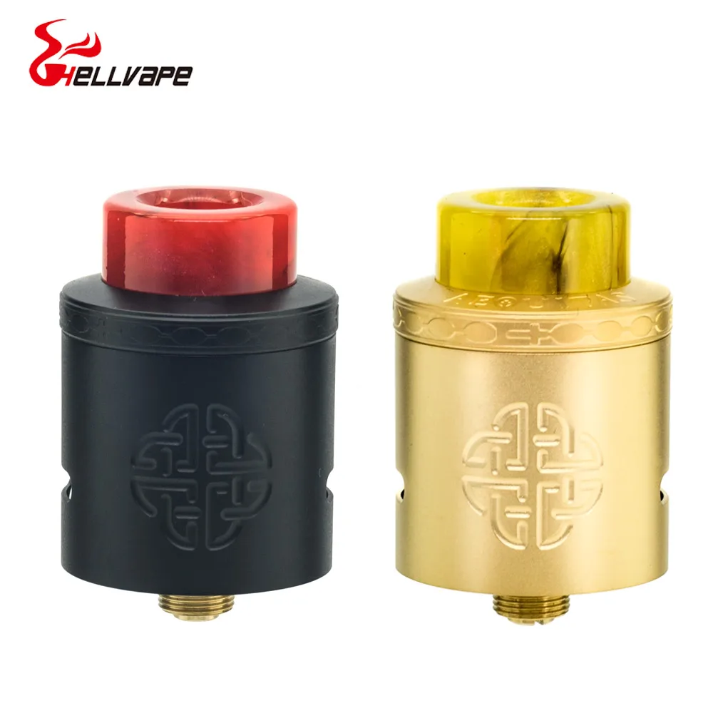 Распылитель Hellvape Aequitas RDA диаметром 24 мм электронная сигарета вейп бак с