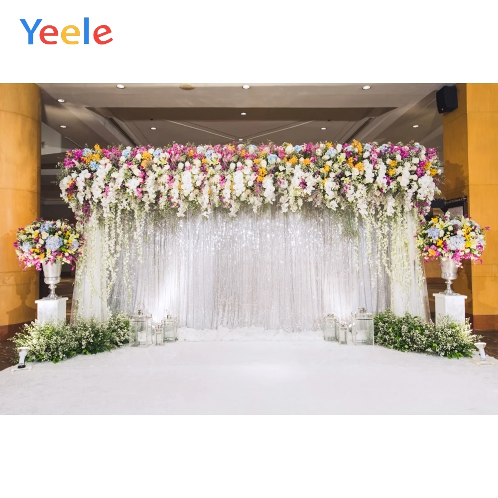 Фоны для фотосъемки Yeele фоны по индивидуальному заказу с изображением цветов