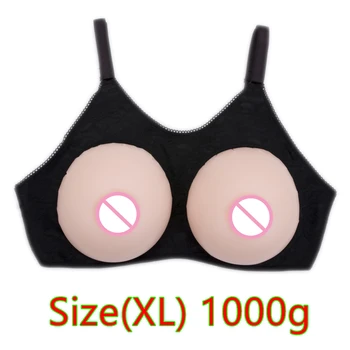 

Bra Breast Suit 1000g/pair Fake Boobs Artificial False Breast Silicone Breast Forms For Men