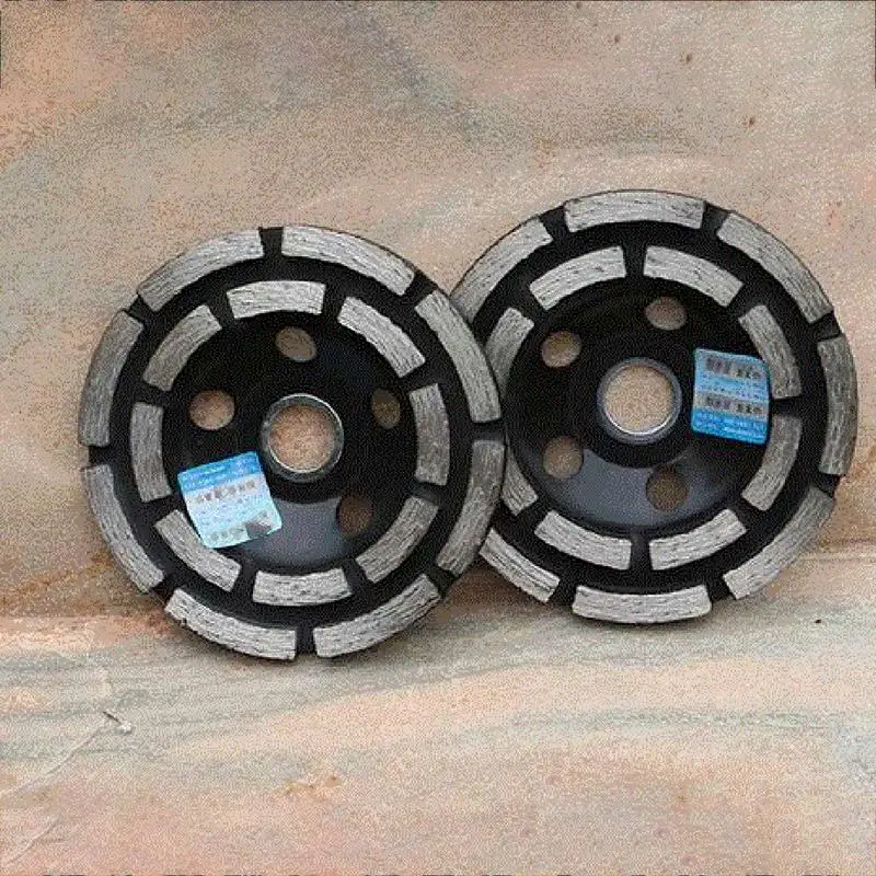 Алмазный сегментный шлифовальный круг 115/125 /180 мм диск двухрядный камень кирпич