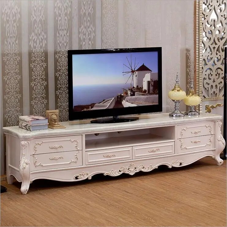 أثاث غرفة المعيشة الحديثة عالية خشبية lcd tv الوقوف o1157