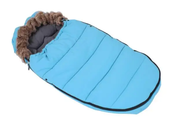 Детский спальный мешок для прогулочной детской коляски теплый зимний конверт для новорожденных Детский толстые ноги чехол детская